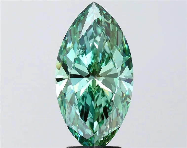 4.00ct Marquise Lab Grown Diamond (Colour Fancy Vivid Green, Clarity VS1, IGI Certified)