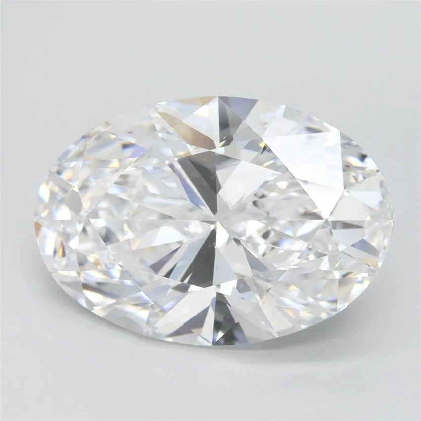 4.00ct Oval Lab Grown Diamond (Colour D, Clarity VVS1, IGI Certified)
