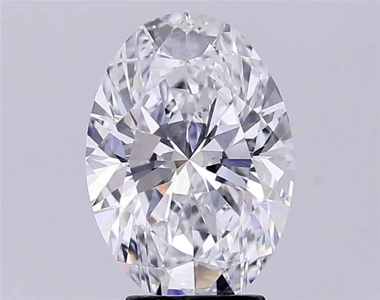 4.00ct Oval Lab Grown Diamond (Colour D, Clarity VVS2, IGI Certified)