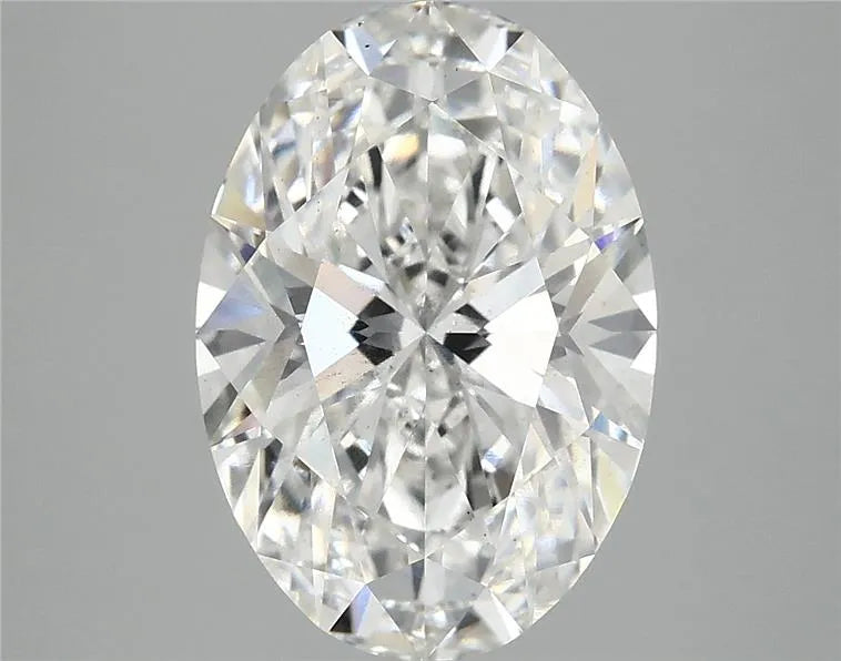 4.00ct Oval Lab Grown Diamond (Colour E, Clarity SI1, IGI Certified)