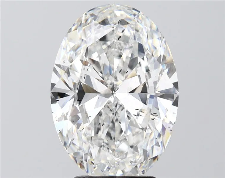 4.00ct Oval Lab Grown Diamond (Colour E, Clarity SI2, IGI Certified)