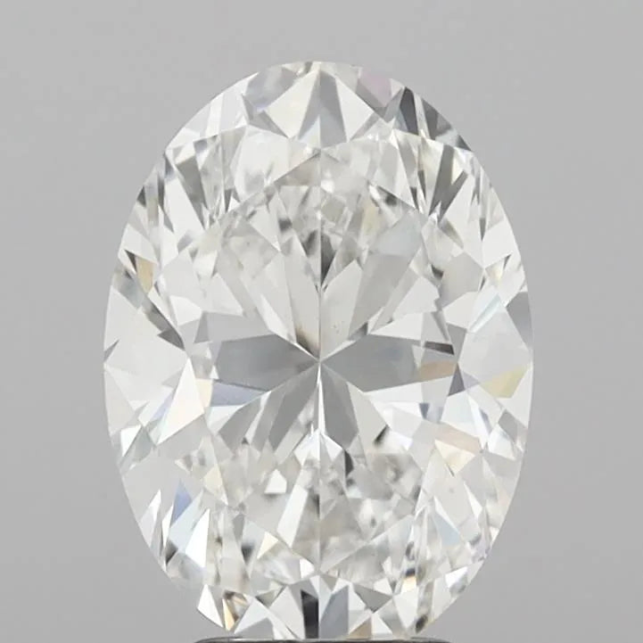 4.00ct Oval Lab Grown Diamond (Colour E, Clarity VS1, IGI Certified)