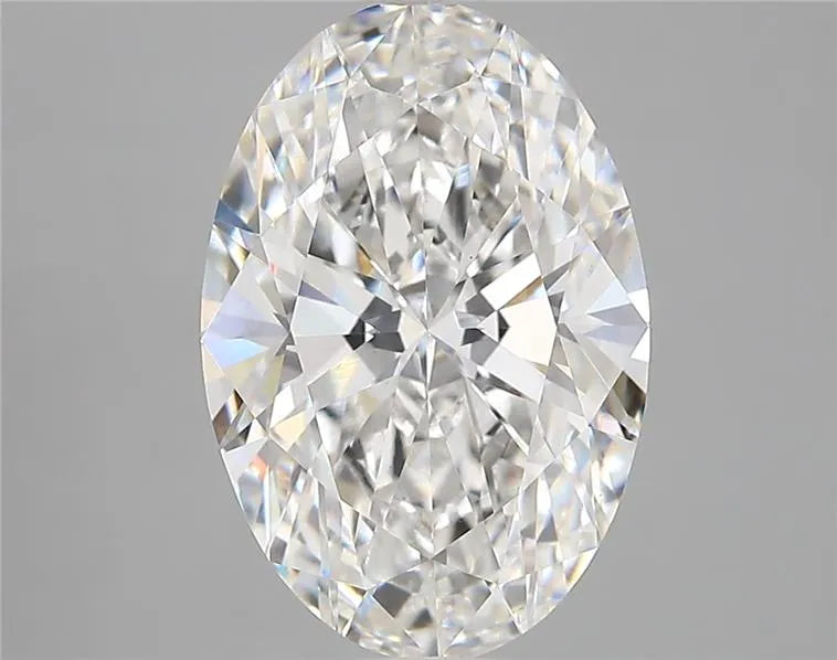 4.00ct Oval Lab Grown Diamond (Colour E, Clarity VS1, IGI Certified)