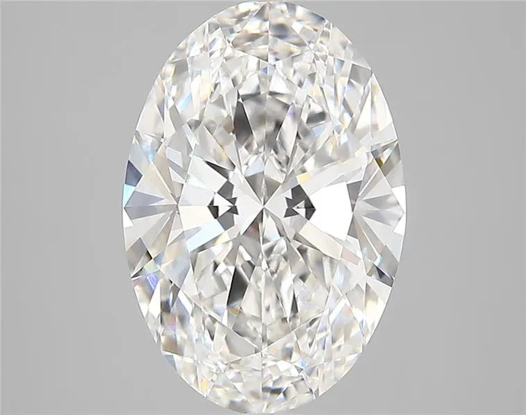 4.00ct Oval Lab Grown Diamond (Colour E, Clarity VVS1, IGI Certified)