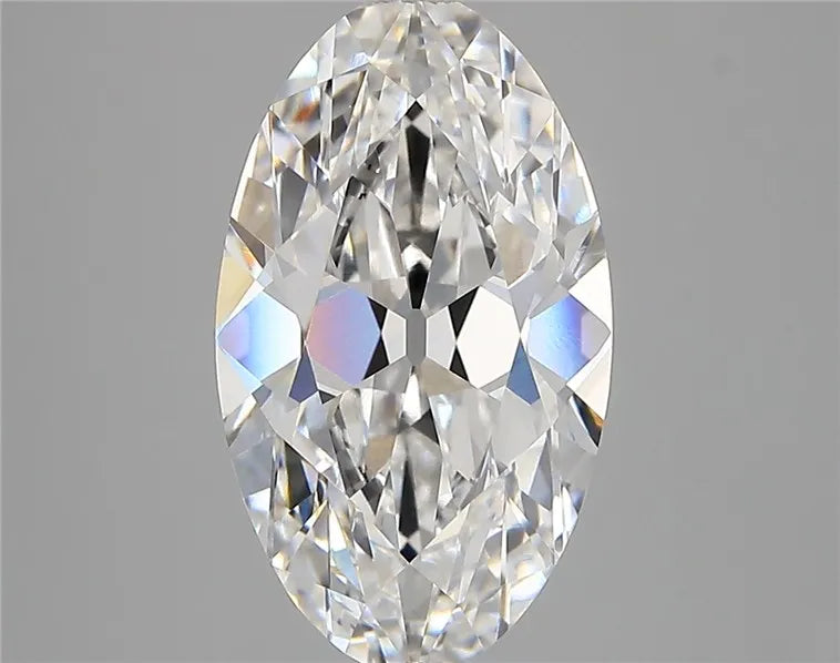4.00ct Oval Lab Grown Diamond (Colour E, Clarity VVS1, IGI Certified)