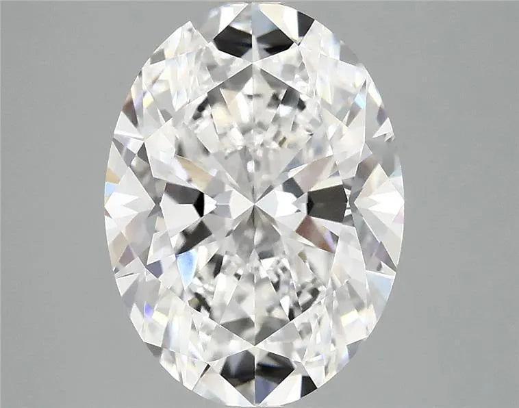 4.00ct Oval Lab Grown Diamond (Colour E, Clarity VVS2, IGI Certified)