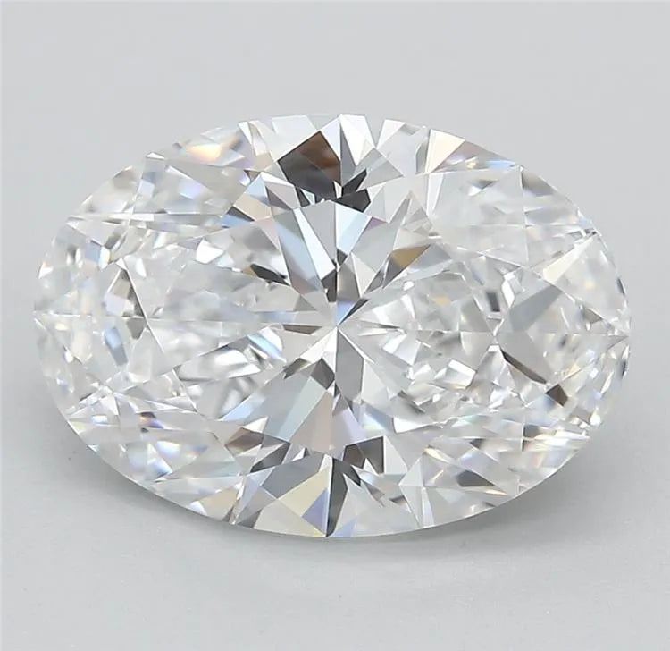 4.00ct Oval Lab Grown Diamond (Colour E, Clarity VVS2, IGI Certified)