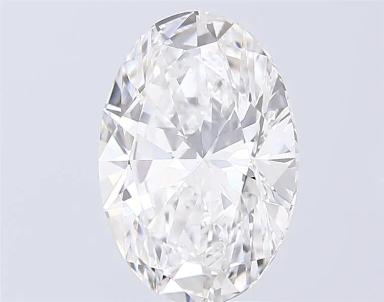 4.00ct Oval Lab Grown Diamond (Colour E, Clarity VVS2, IGI Certified)