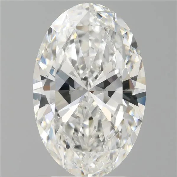 4.00ct Oval Lab Grown Diamond (Colour E, Clarity VVS2, IGI Certified)