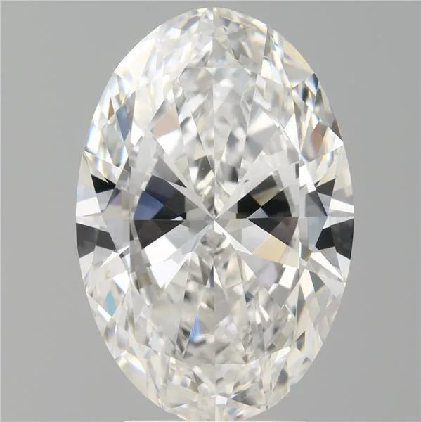 4.00ct Oval Lab Grown Diamond (Colour E, Clarity VVS2, IGI Certified)