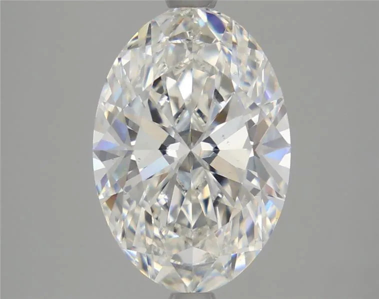 4.00ct Oval Lab Grown Diamond (Colour F, Clarity SI1, Cut EX, IGI Certified)