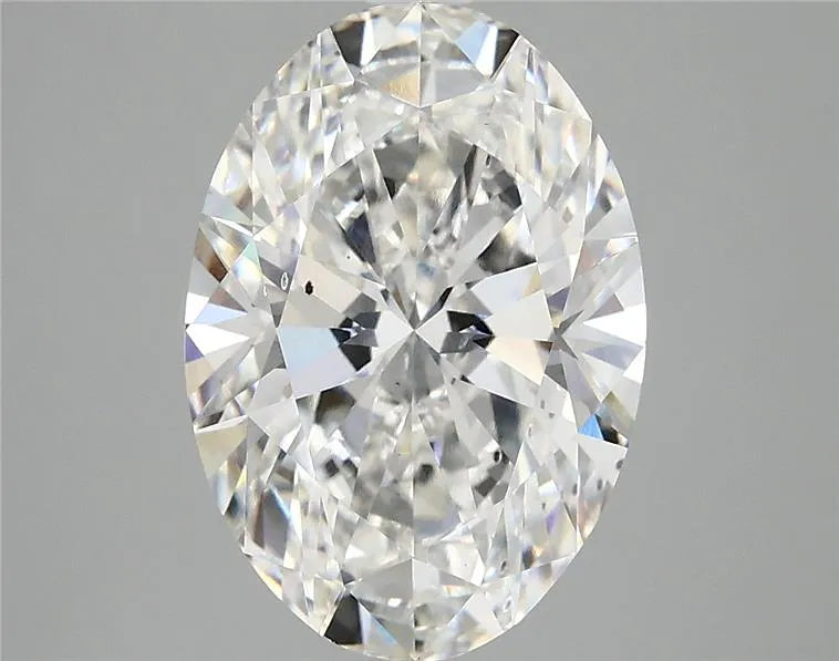 4.00ct Oval Lab Grown Diamond (Colour F, Clarity SI1, IGI Certified)