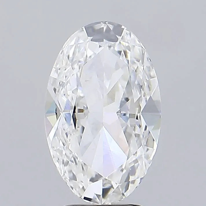 4.00ct Oval Lab Grown Diamond (Colour F, Clarity VS1, IGI Certified)