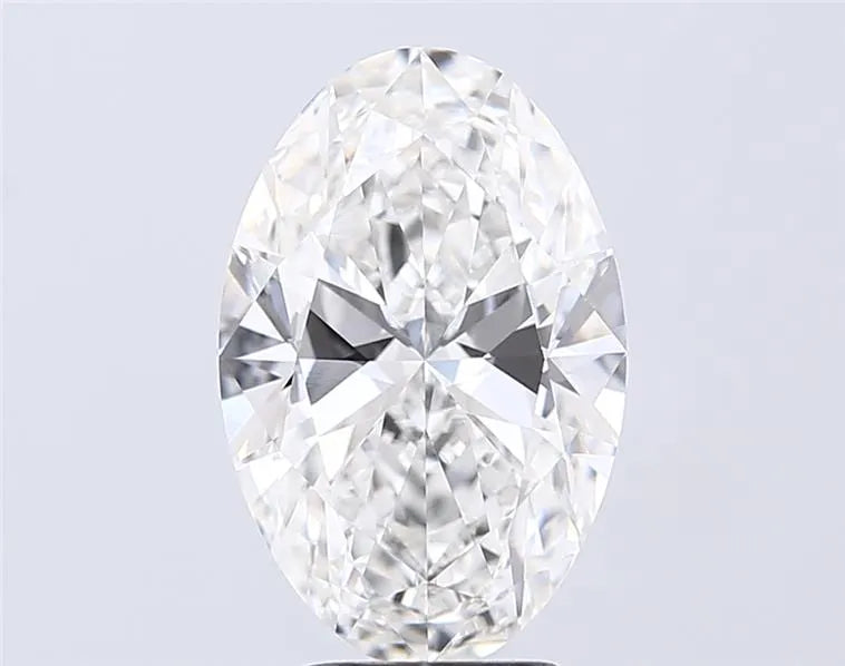 4.00ct Oval Lab Grown Diamond (Colour F, Clarity VVS1, IGI Certified)