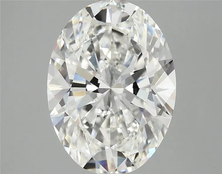 4.00ct Oval Lab Grown Diamond (Colour F, Clarity VVS2, IGI Certified)