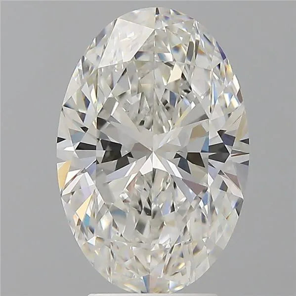 4.00ct Oval Lab Grown Diamond (Colour F, Clarity VVS2, IGI Certified)