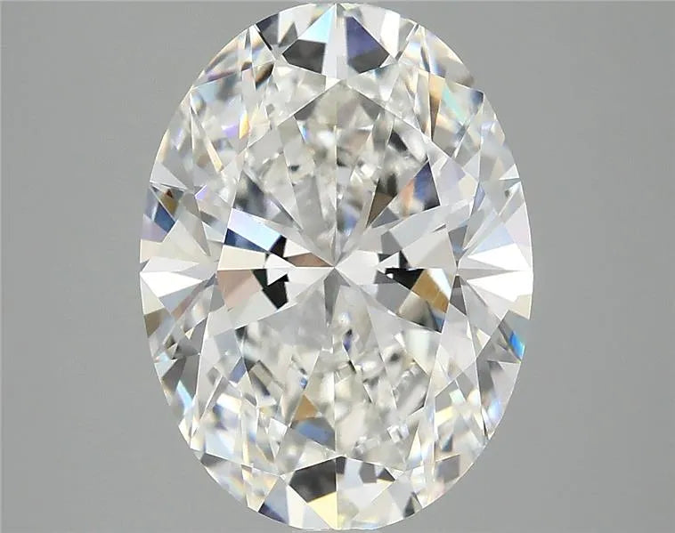 4.00ct Oval Lab Grown Diamond (Colour F, Clarity VVS2, IGI Certified)