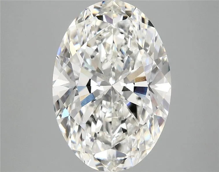 4.00ct Oval Lab Grown Diamond (Colour G, Clarity VS1, IGI Certified)