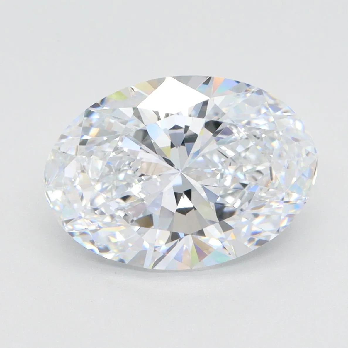 4.00ct Oval Lab Grown Diamond (Colour G, Clarity VS1, IGI Certified)