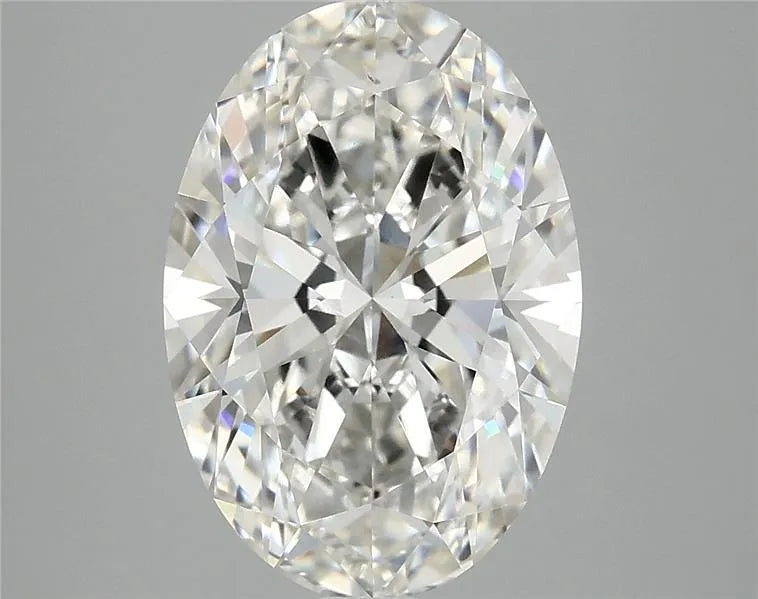 4.00ct Oval Lab Grown Diamond (Colour G, Clarity VS2, IGI Certified)