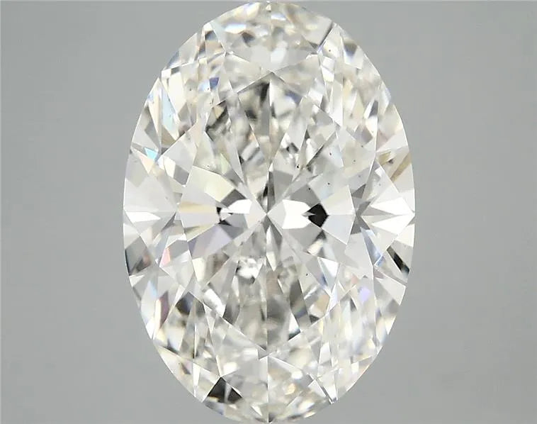 4.00ct Oval Lab Grown Diamond (Colour G, Clarity VS2, IGI Certified)