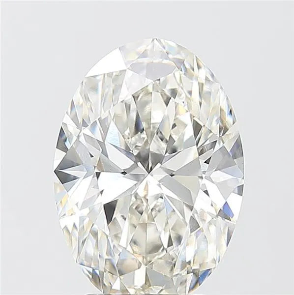 4.00ct Oval Lab Grown Diamond (Colour G, Clarity VVS2, IGI Certified)