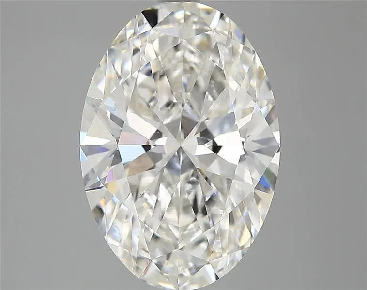 4.00ct Oval Lab Grown Diamond (Colour G, Clarity VVS2, IGI Certified)
