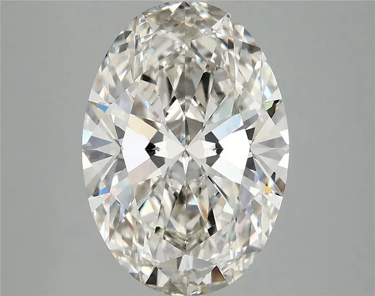 4.00ct Oval Lab Grown Diamond (Colour G, Clarity VVS2, IGI Certified)