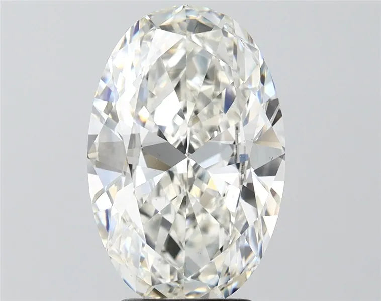 4.00ct Oval Lab Grown Diamond (Colour G, Clarity VVS2, IGI Certified)