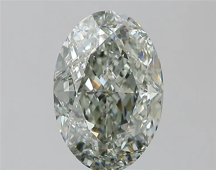 4.00ct Oval Natural Diamond (Colour Fancy Green, Clarity VS1, GIA Certified)