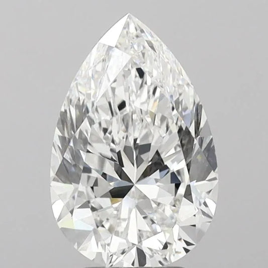 4.00ct Pear Lab Grown Diamond (Colour D, Clarity VVS1, IGI Certified)