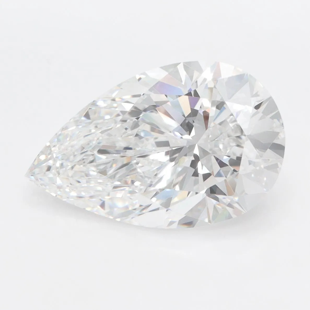 4.00ct Pear Lab Grown Diamond (Colour D, Clarity VVS1, IGI Certified)