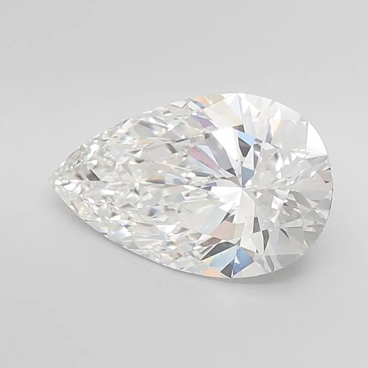 4.00ct Pear Lab Grown Diamond (Colour E, Clarity VS1, IGI Certified)