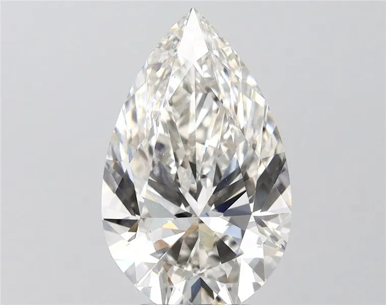 4.00ct Pear Lab Grown Diamond (Colour G, Clarity VS2, IGI Certified)