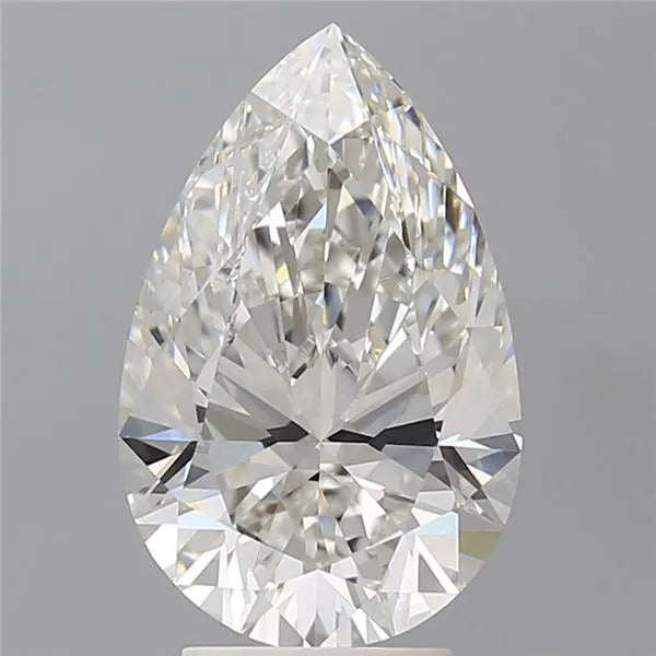 4.00ct Pear Lab Grown Diamond (Colour G, Clarity VVS2, IGI Certified)