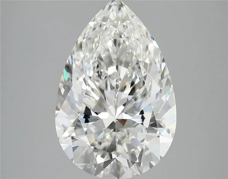 4.00ct Pear Lab Grown Diamond (Colour G, Clarity VVS2, IGI Certified)