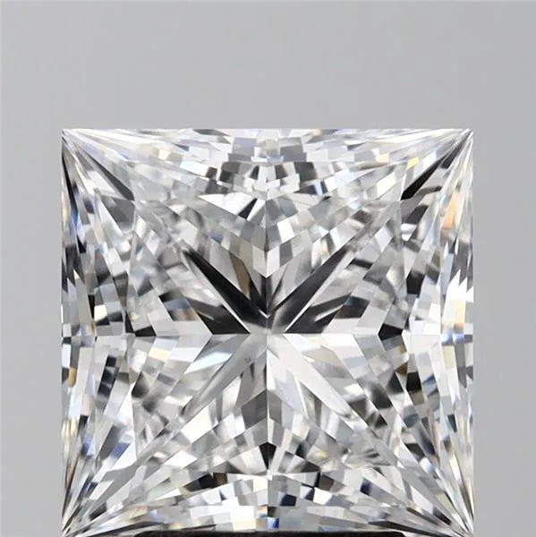 4.00ct Princess Lab Grown Diamond (Colour D, Clarity VS1, IGI Certified)