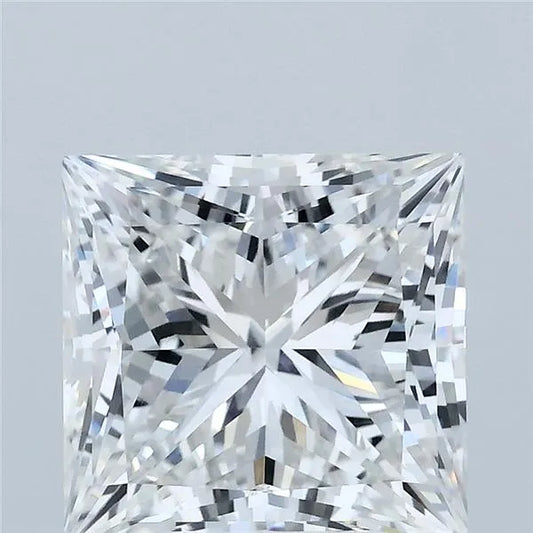 4.00ct Princess Lab Grown Diamond (Colour E, Clarity VVS2, IGI Certified)