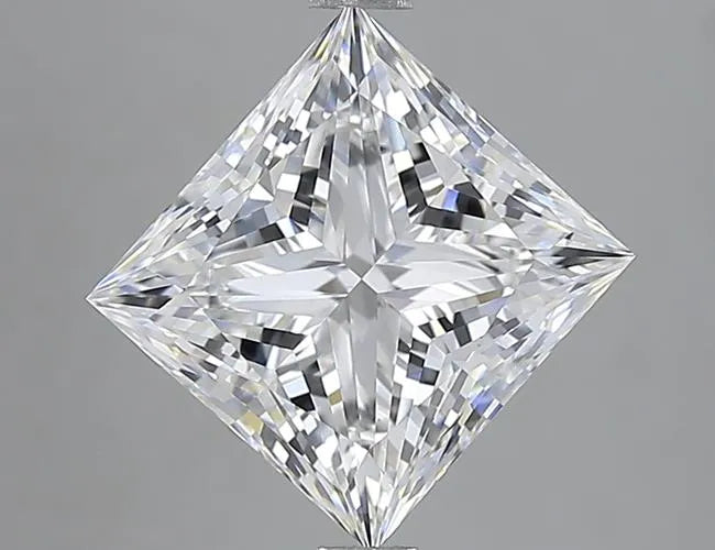 4.00ct Princess Lab Grown Diamond (Colour E, Clarity VVS2, IGI Certified)