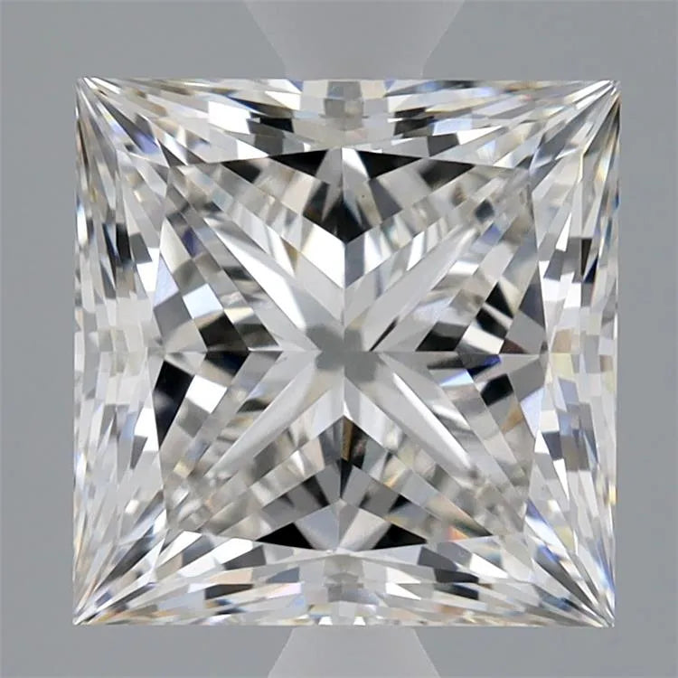 4.00ct Princess Lab Grown Diamond (Colour G, Clarity VS1, IGI Certified)