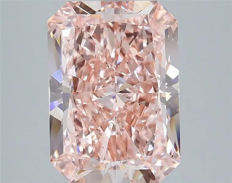 4.00ct Radiant Lab Grown Diamond (Colour Fancy Intense Pink, Clarity VS2, IGI Certified)