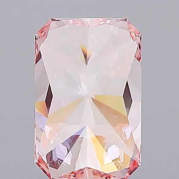 4.00ct Radiant Lab Grown Diamond (Colour Fancy Vivid Pink, Clarity VS1, IGI Certified)