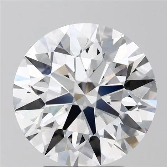 4.00ct Round Lab Grown Diamond (Colour D, Clarity VS1, Cut ID, IGI Certified)