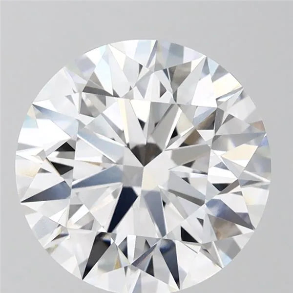4.00ct Round Lab Grown Diamond (Colour D, Clarity VVS2, Cut ID, IGI Certified)