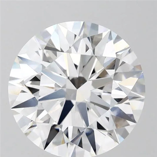 4.00ct Round Lab Grown Diamond (Colour D, Clarity VVS2, Cut ID, IGI Certified)