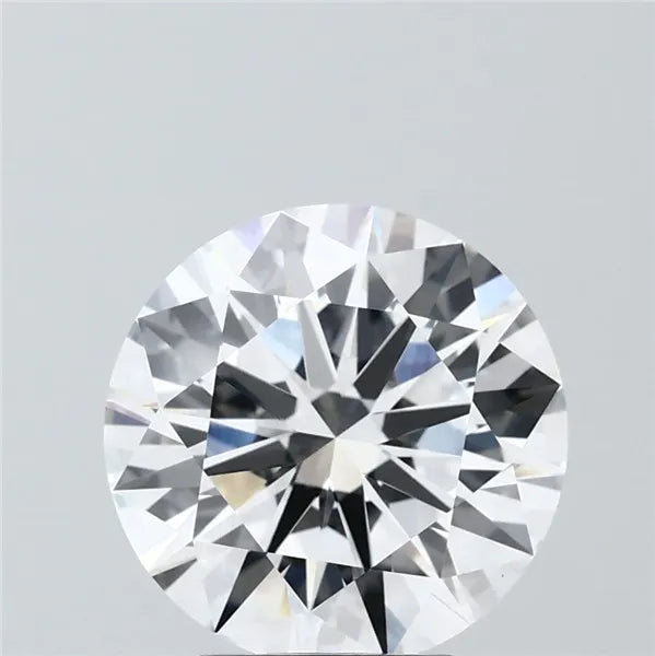 4.00ct Round Lab Grown Diamond (Colour D, Clarity VVS2, Cut ID, IGI Certified)