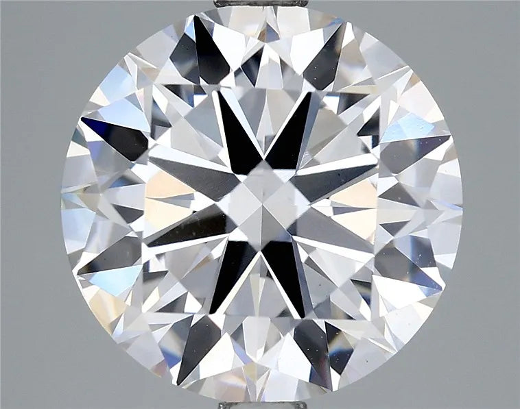 4.00ct Round Lab Grown Diamond (Colour D, Clarity VVS2, Cut VG, HRD Certified)