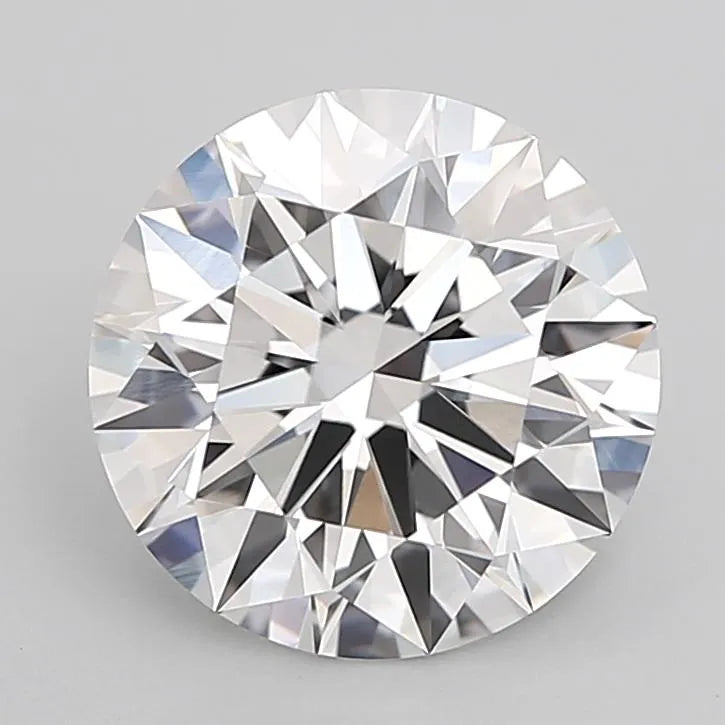 4.00ct Round Lab Grown Diamond (Colour E, Clarity VVS2, Cut ID, IGI Certified)