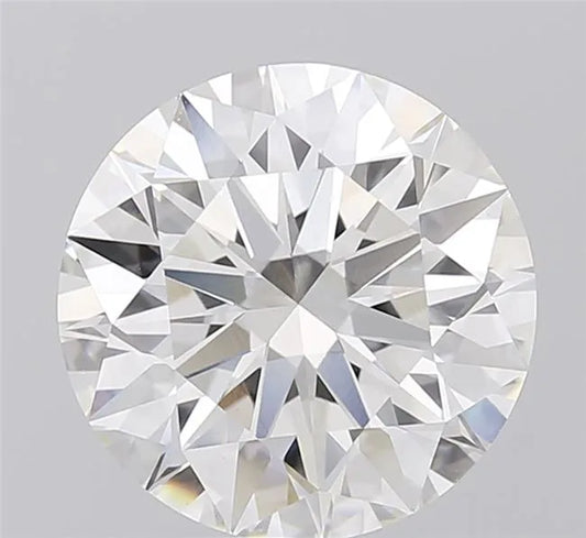 4.00ct Round Lab Grown Diamond (Colour F, Clarity VVS2, Cut ID, IGI Certified)