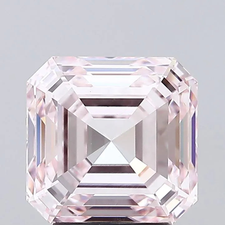 4.01ct Asscher Lab Grown Diamond (Colour Fancy Intense Pink, Clarity VVS2, IGI Certified)